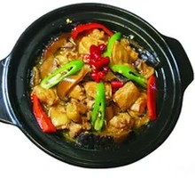 Stewed Chicken with Brown Sauce