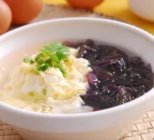 Seaweed and Egg Soup