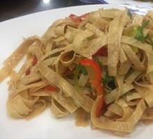 凉拌油豆皮