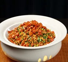 Sea Cucumber Rice Toss