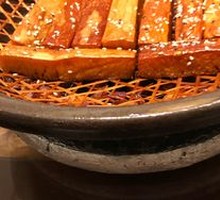 Baked Pumpkin with Egg Custard