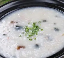 Century Egg and Pork Porridge