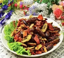 Spicy Silkworm Pupae