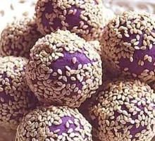 Purple Sweet Potato Balls