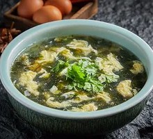 Seaweed and Egg Soup