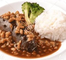 Sea Cucumber Rice Toss