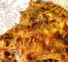 Sliced Crispy Chicken Frames