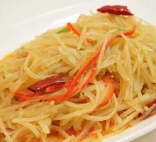 Sesame Oil Potato Shreds