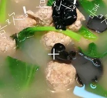 Clear Soup Meatballs