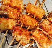 Grilled Enoki Mushroom Rolls