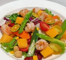 Mango Shrimp Salad