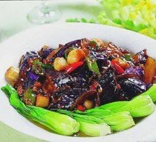 Braised Eggplant in Sauce