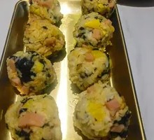 Meat Floss Hand-Pressed Rice Ball