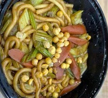 Ham Fried Rice Noodles