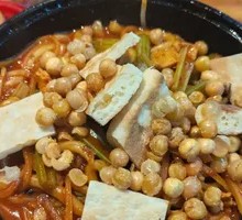 Tomato Chicken Fried Rice Noodles