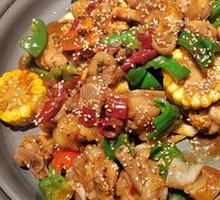Pork Trotter and Chicken Stir-fry