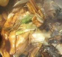 Stewed Fish in Large Pot