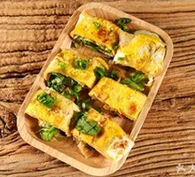 Grilled Chicken Strip with Cold Noodles