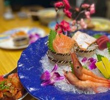 Six-Color Sashimi Platter