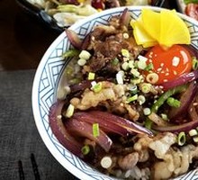 Soy-Braised Wagyu Rice with Sterile Egg