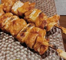 Saucy Grilled Chicken Skewers with Beijing Green Onion