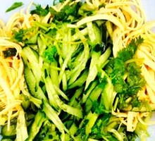 Cucumber Tofu Strips