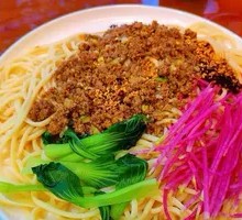 肉沫干拌面