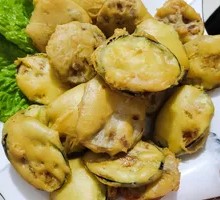 Crispy Eggplant Stuffed with Meat