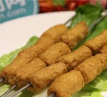 Sweet Fried Radish Skewers