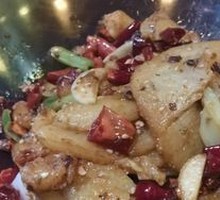Spicy Potatoes in Dry Pot