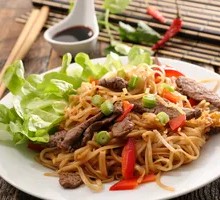 Beef Stir-Fried Noodles