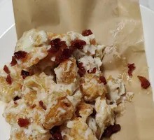 Crispy Shrimp Balls with Salad