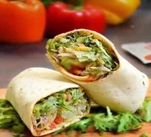 Vegetable Salad Wraps