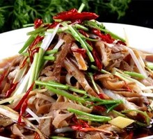 Spicy Oil-Poured Tripe