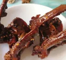 Sweet and Spicy Duck Neck Bones