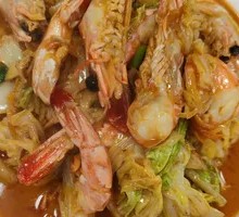 Bok Choy Stir-Fried with Shrimp