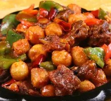 Pigeon Egg Braised Pork Rice Bowl