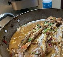 Braised Red Head Fish