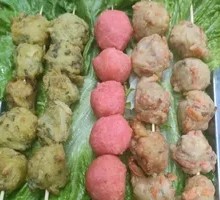 Green Radish Meatballs