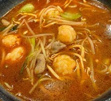 Hand-Pressed Shrimp Slurry Noodles