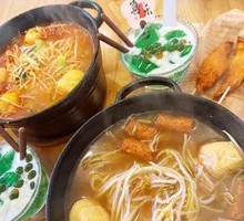 Tofu Puff Wrapped Shrimp Paste Rice Noodles with Free-Choice Meatballs