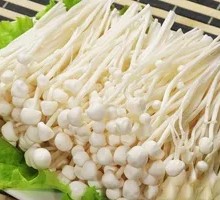 Grilled Enoki Mushrooms