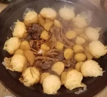 Stewed Chicken and Pork Rib Pot