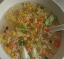 Corn and Egg Drop Soup