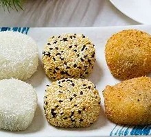 Popping Brown Sugar Glutinous Rice Cake