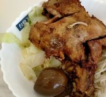 Chicken Leg Braised Pork Rice