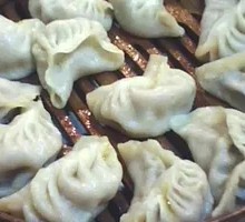 Pork and Napa Cabbage Steamed Dumplings