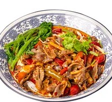 Chicken Offal Noodles