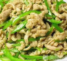 Stir-Fried Pork with Green Pepper