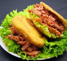 Pancake with Pork Tenderloin